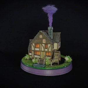 The &quot;Mini House of Spells.&quot; Miniature Model House. Fan art diorama. Please Read Description.