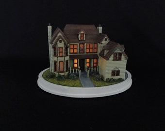 SCREAM. The "Cold Fear" House. Miniature model Diorama.