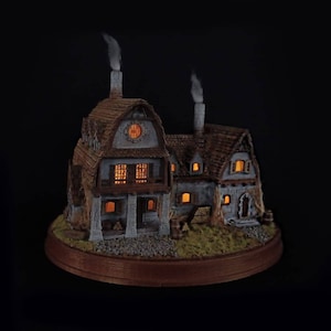 The &quot;Land of High Hopes&quot; Miniature Model Diorama. Fan art mini model. Please Read Description.