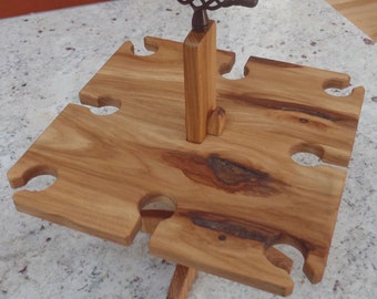 Custom wine caddy/carrier gift for your favorite wine lover