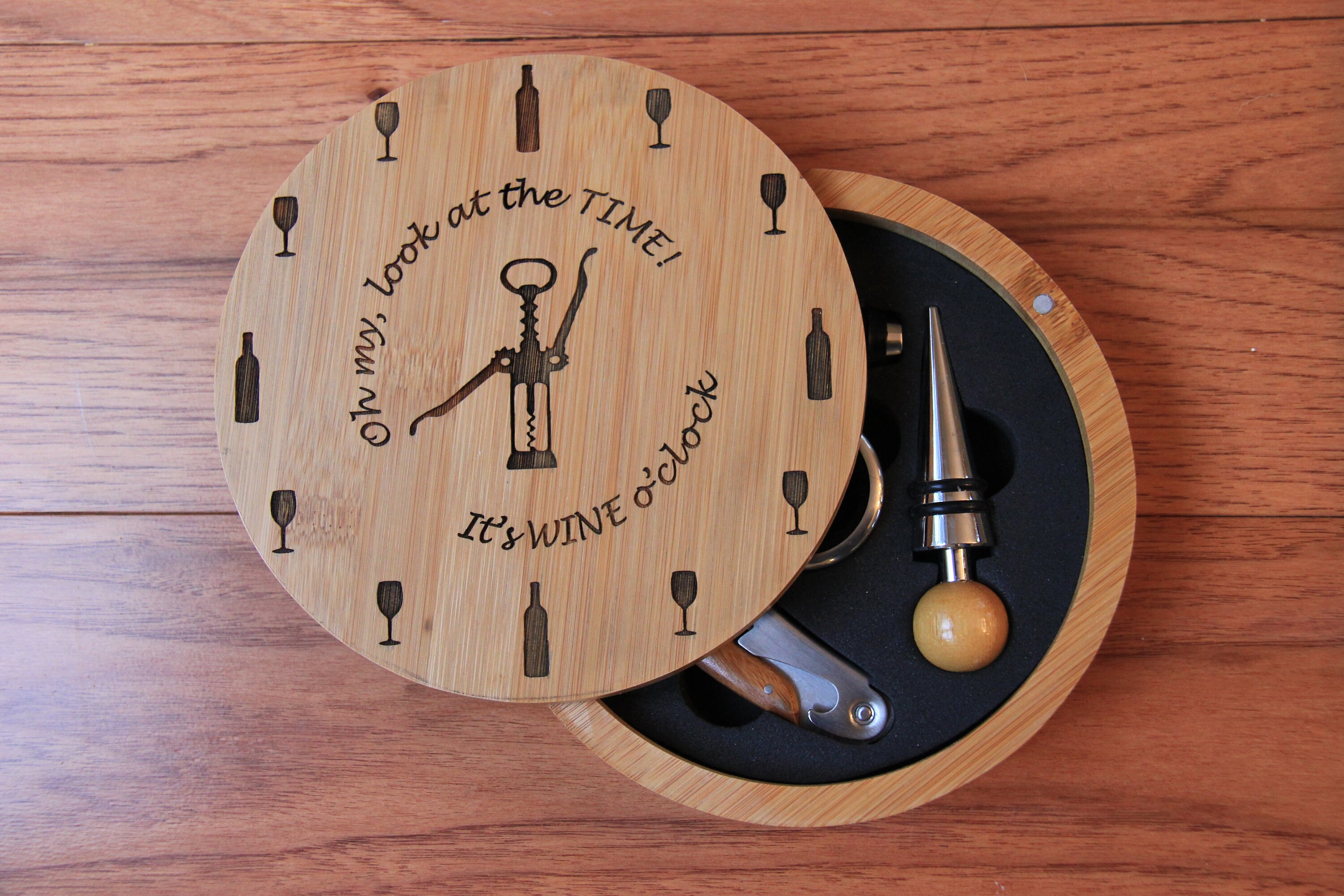 Wine Accessory Kit Wine Gifts for Women Custom Wine Gift Etsy