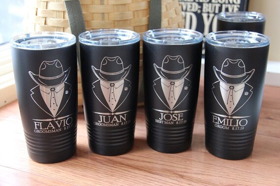 groomsmen yeti cups