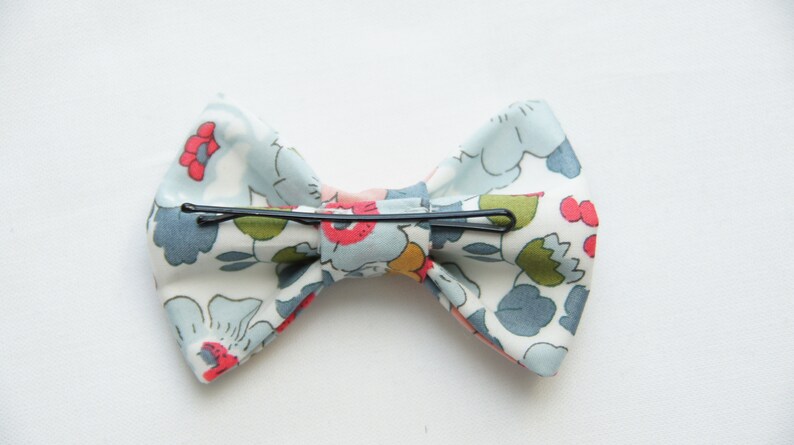 Barrette noeud Liberty betsy porcelaine image 2