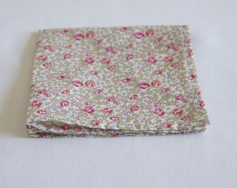 Pochette de costume Liberty eloise rose