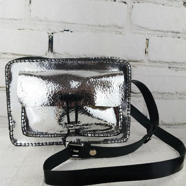 Bolso Cassette Plata