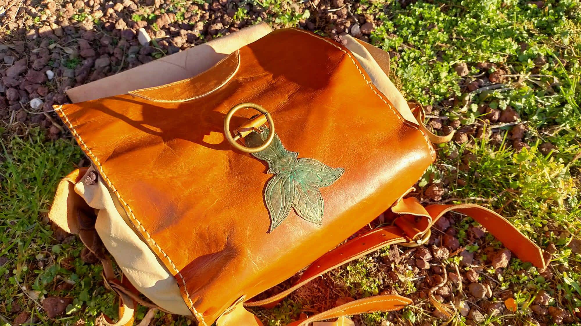 bilbo baggins leather backpack Bilbo Bolson Backpack/ Replica Backpack Movie the Hobbit