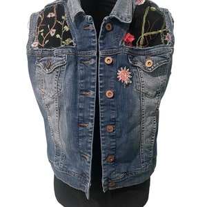 Upcycled Jeans Mavi Weste