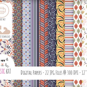 Digital Paper, Printable Paper, Goodnotes Paper|| Purple paper, green paper, yellow paper, digital scrapbooking , digital note paper, 12x12