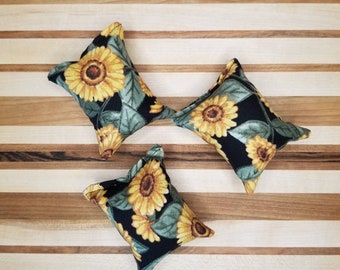 Yellow Sunflowers Pillow Cat Toy