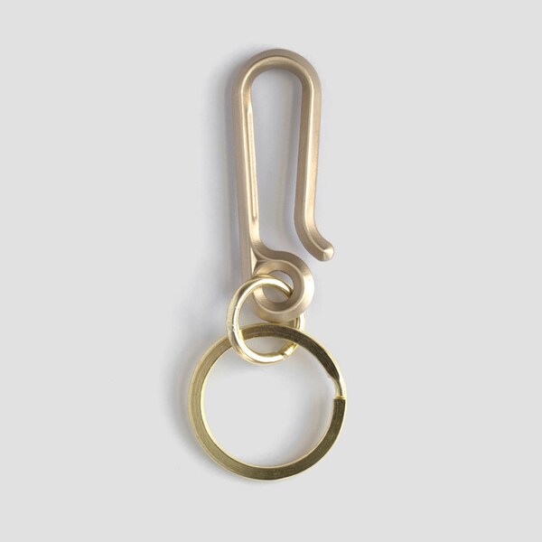 Modern Solid Brass Key Hook (Discontinued)