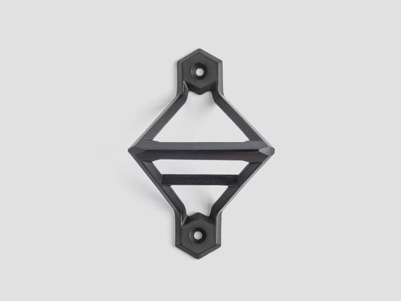 Modern Blackened Brass Wall Mounted Bottle Opener Etsy