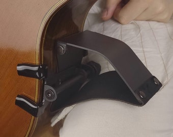 HBLight Guitar Support • at the Clamps • Classical Guitar Accessory • 80 - 125 mm •