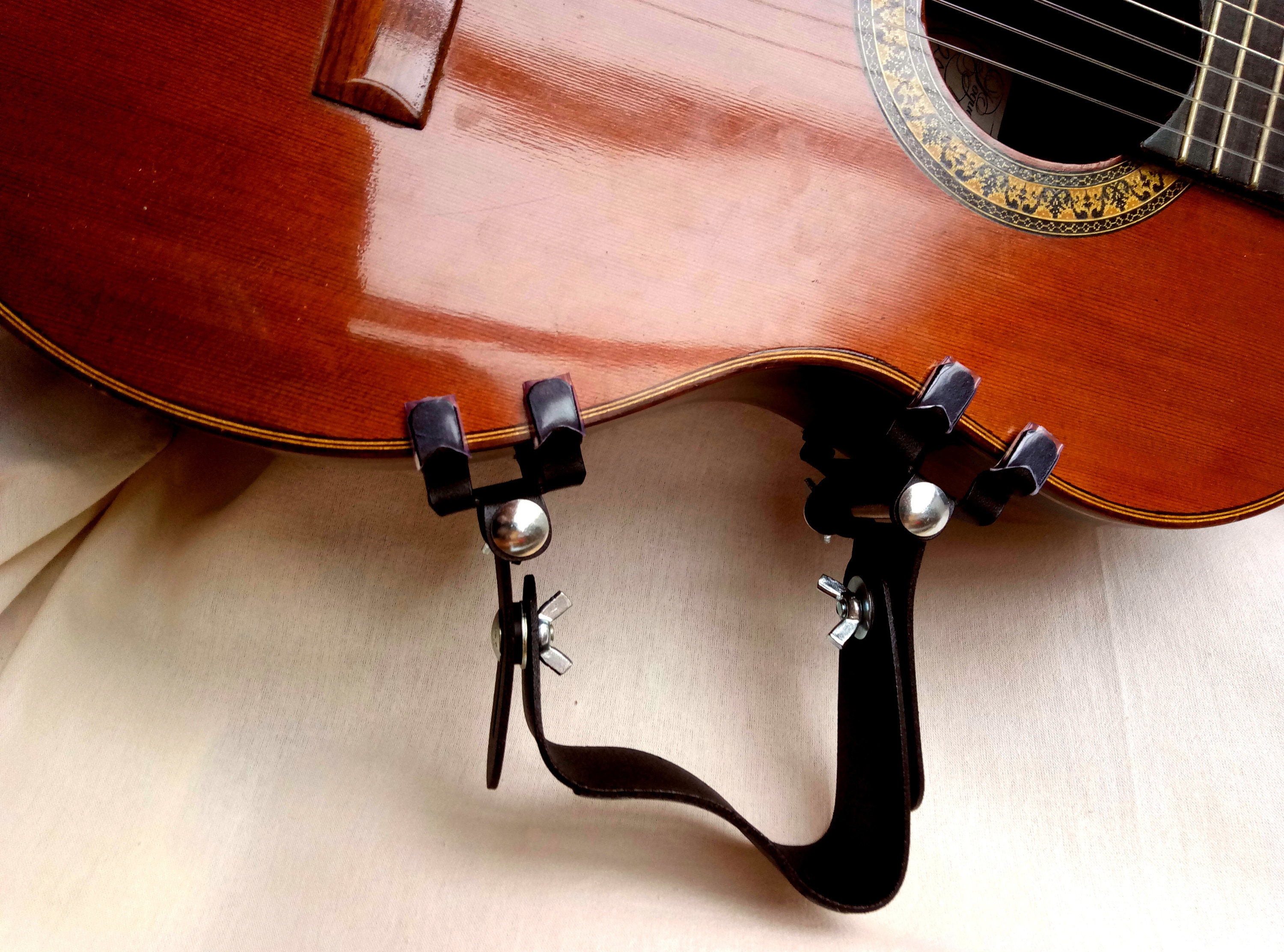 Guitar Support at the Clams Classical Guitar Accessorise Etsy