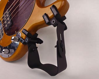 HBNarrow Guitar Support • For 1 3/8 - 2 3/4 in (35 - 70mm) guitars • For electric guitar and bass-guitar • At the clamps