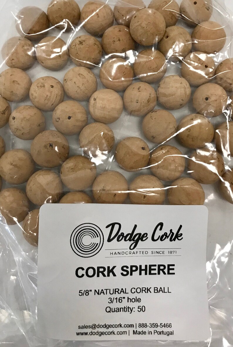 Cork Spheres/cork Balls Many Sizes for Your DIY Projects Etsy