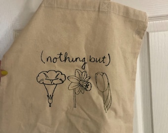 Nothing But Flowers tote bag