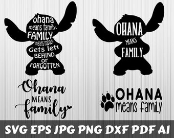 Download Ohana means family svg | Etsy