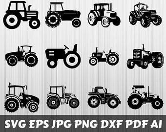Download Tractor clipart | Etsy