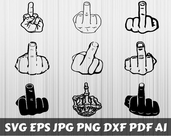 Download Middle Finger SVG Middle Finger Clipart Middle Finger ...