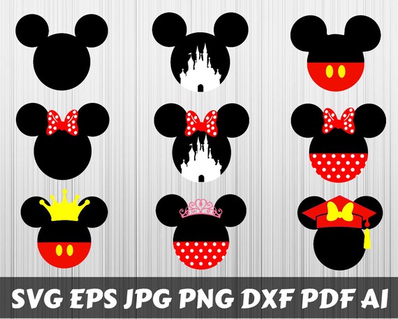 mickey mouse svg minnie