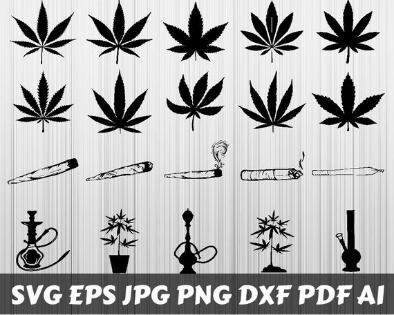 Download Weed SVG Weed Bundle SVG Weed Silhouette Weed Clipart Weed ...