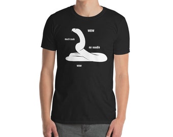 Meme Snek Gift For Snake & Reptile Owners - Pet Ball Python T-Shirt