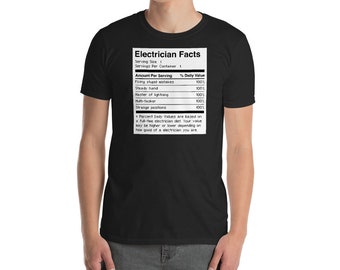 Funny Electrician T-Shirt (Unisex) / Gift For Electricians