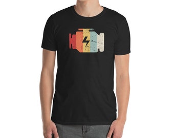 Mechanic T-Shirt (Unisex) - Car Mechanic Gift - "Engine Block"