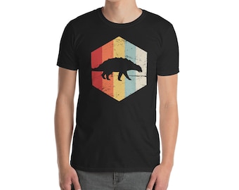 Dinosaur Ankylosaurus T-Shirt (Unisex) / Retro Prehistoric Dino Tee Shirt Gift Idea