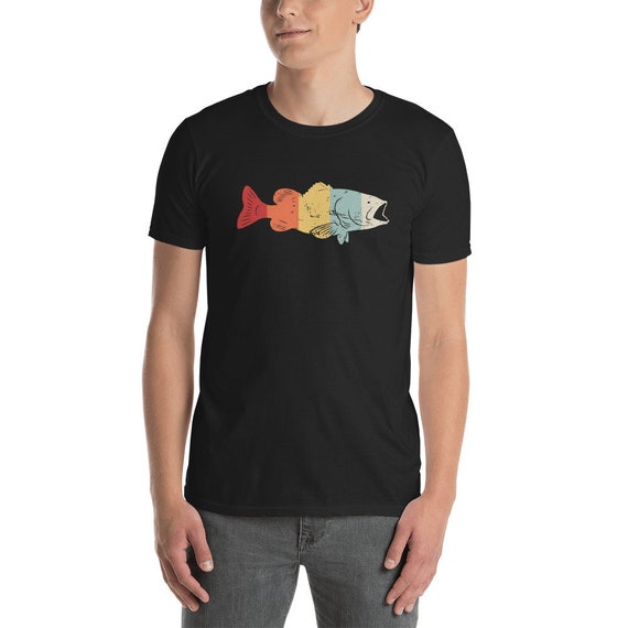 Retro Vintage Freshwater Bass Fishing T-shirt unisex -  Canada