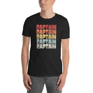 Pontoon Or Boat Captain T-Shirt (Unisex) / Gift for Sail & Yacht Captains