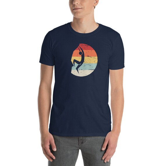 Vintage Rock Climbing - Distressed Climber T-Shirt Vintage Rock Climbing - Distressed Climber T-Shirt