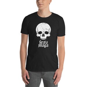 Krav Maga T-Shirt (Unisex) / Israeli Martial Arts Shirt - "Skull"