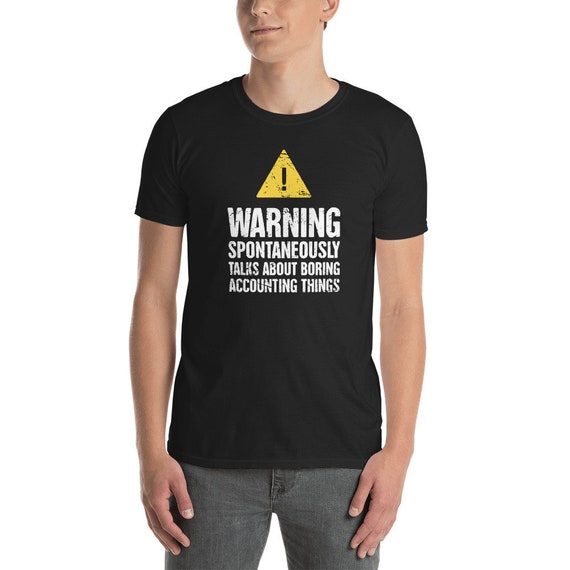 T-shirt Divertente Per Commercialista - Idea Regalo Compleanno In Puro Cotone (Taglia M)