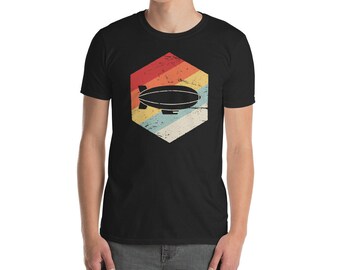 Blimp T-Shirt (Unisex) / Retro Airship Dirigible Tee Shirt Gift Idea