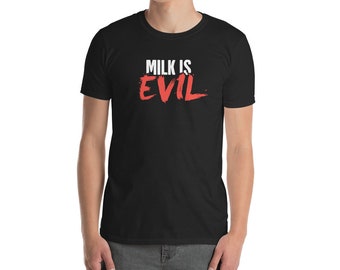 Mucca da latte latte allergia t-shirt (Unisex) - allergie alimentari "Male"