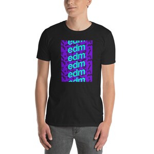 Raver EDM T-Shirt (Unisex) / Electronic Music Rave Shirt - &quot;Retro 90s&quot;