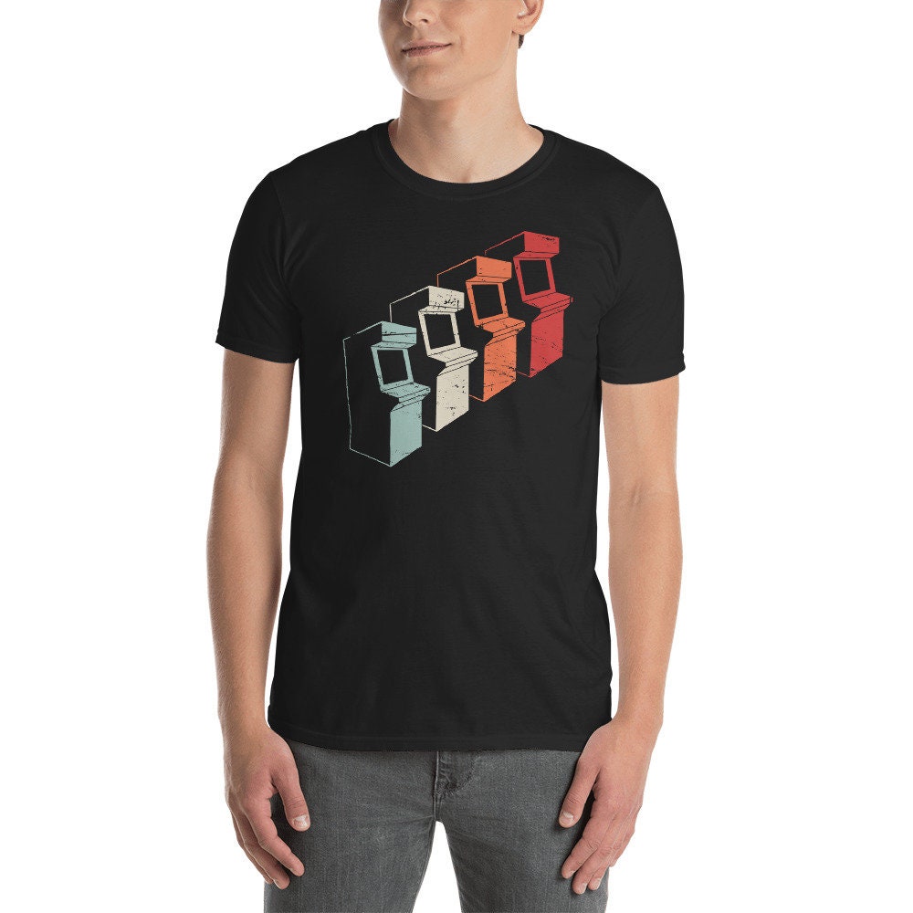 80s Distressed retro Arcade Armadi t-shirt (Unisex)