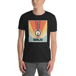 Retro Banjo T-Shirt (Unisex) / Vintage Style Banjo Player Tee Shirt Gift