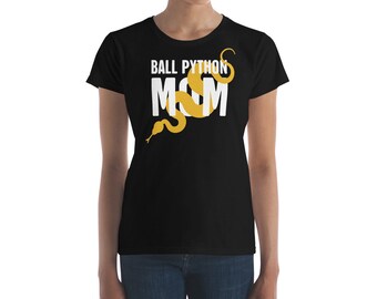 Mama | Geschenk für Schlange & Reptil Besitzer - Haustier Ball Python T-Shirt