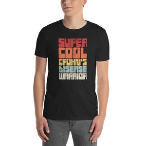 Super Cool - Retro IBD Awareness Crohn&#39;s Disease T-Shirt (Unisex)
