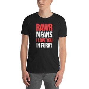 I Love You - 面白いファーリーファンダムTシャツ（ユニセックス）