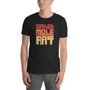 Retro Naked Mole Rat T-Shirt (Unisex)