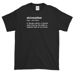 Paranormal Cryptid Skinwalker T-Shirt (Unisex) - Up to 5XL