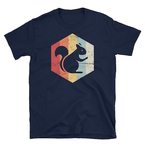 Retro Squirrel T-Shirt (Unisex) / Cute Woodland Creature Shirt