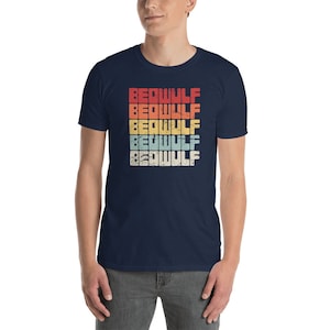 Beowulf T-Shirt (Unisex) - Vintage English Literature Tee Shirt Gift Ideas For Teachers & Students