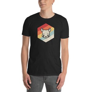 Retro Vintage Pet Gerbil T-Shirt (Unisex) / Cute Gerbil Gift For Pet Owners & Pet Shop Employees