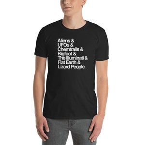 Conspiracy Theory T-Shirt (Unisex) - Gift For Conspiracy Theorists