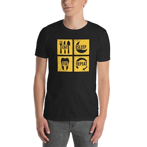Distressed Orthodontist T-Shirt (Unisex) - Braces / Orthodontics Dentist Tee Shirt Gift
