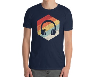Retro Music Producer T-Shirt (Unisex) - Gift For Audio Recording Engineers